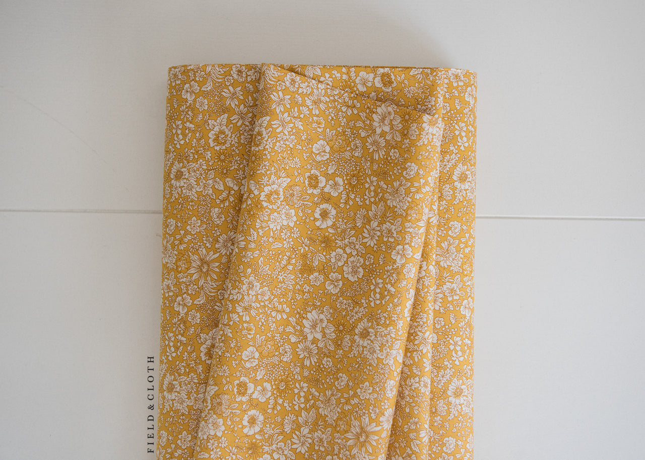 English Garden - Emily Silhouette in Ochre