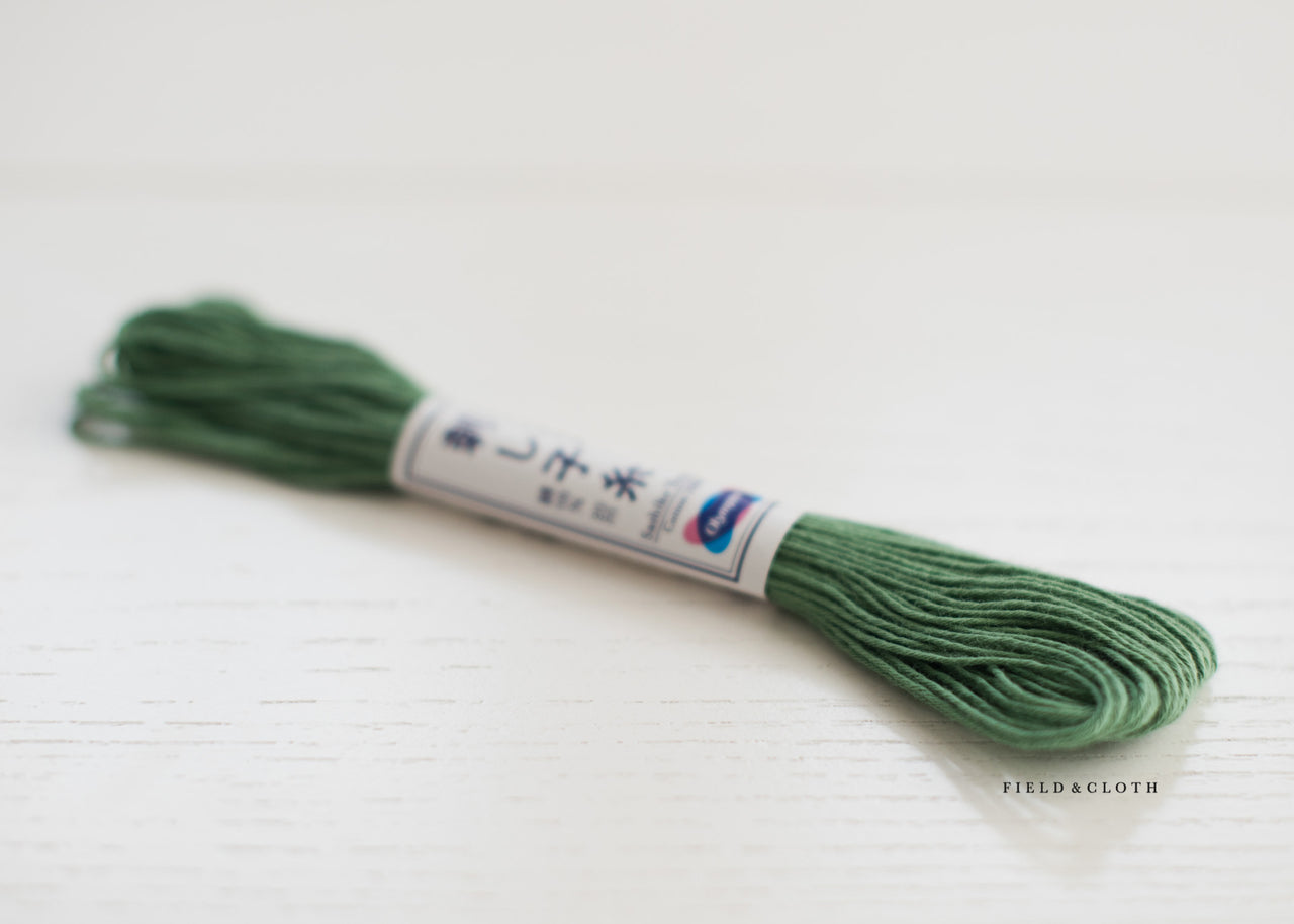 Sashiko Thread - Green 07