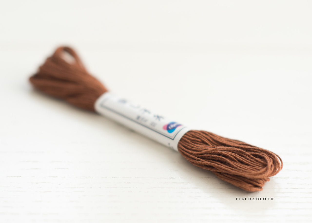 Sashiko Thread - Brown 03