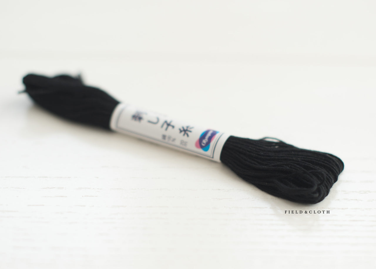 Sashiko Thread - Black 20