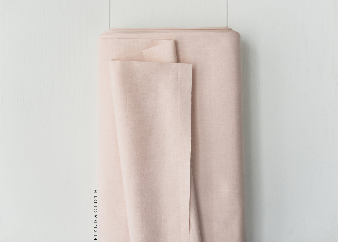 Cirrus Solid - Organic Cotton in Blush