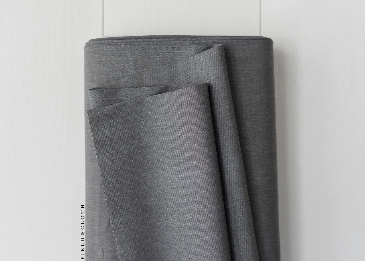 Cirrus Solid - Organic Cotton in Shadow