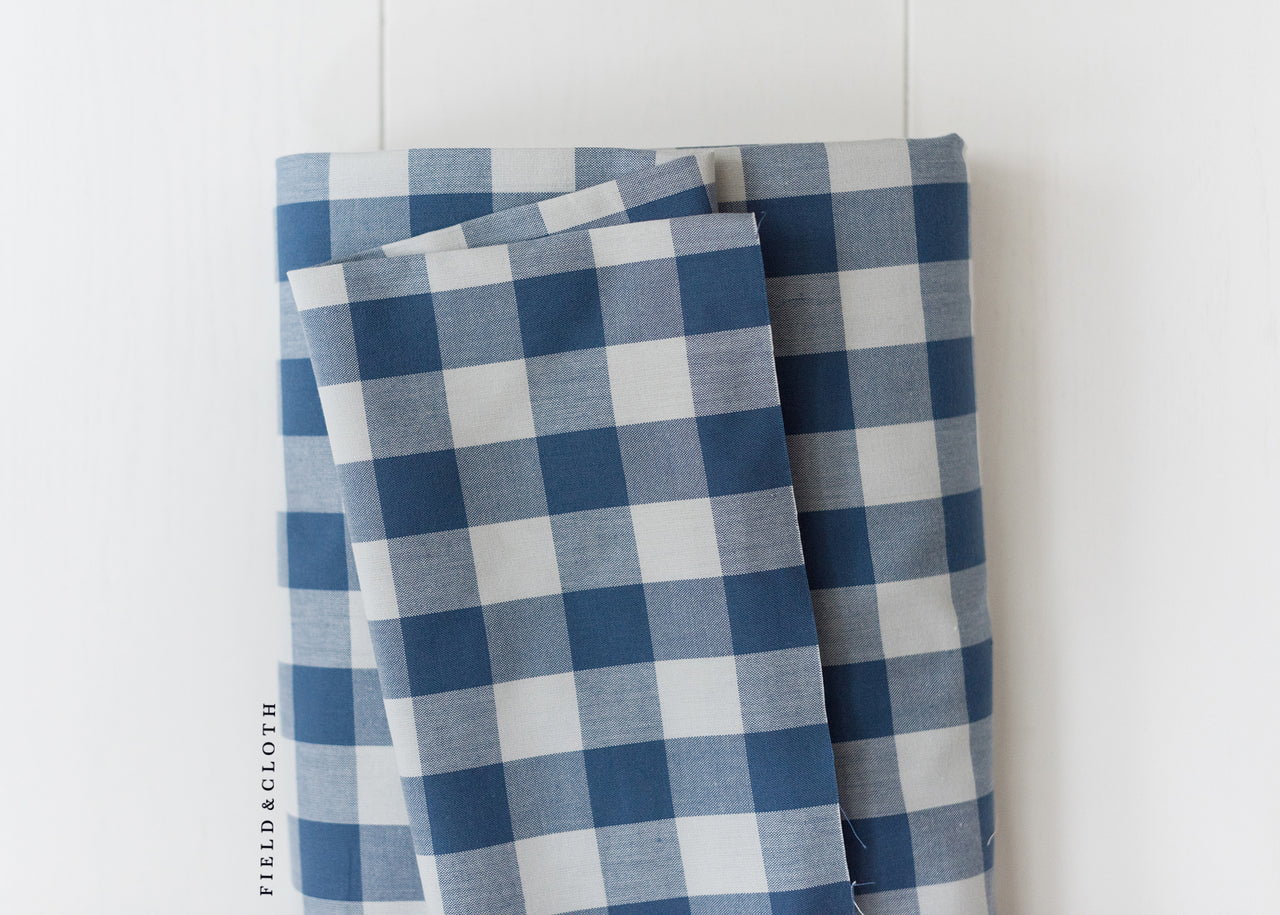 Carolina Gingham - Buffalo Check in Denim