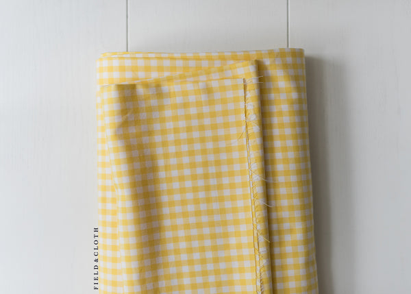 Carolina Gingham - Medium in Yellow