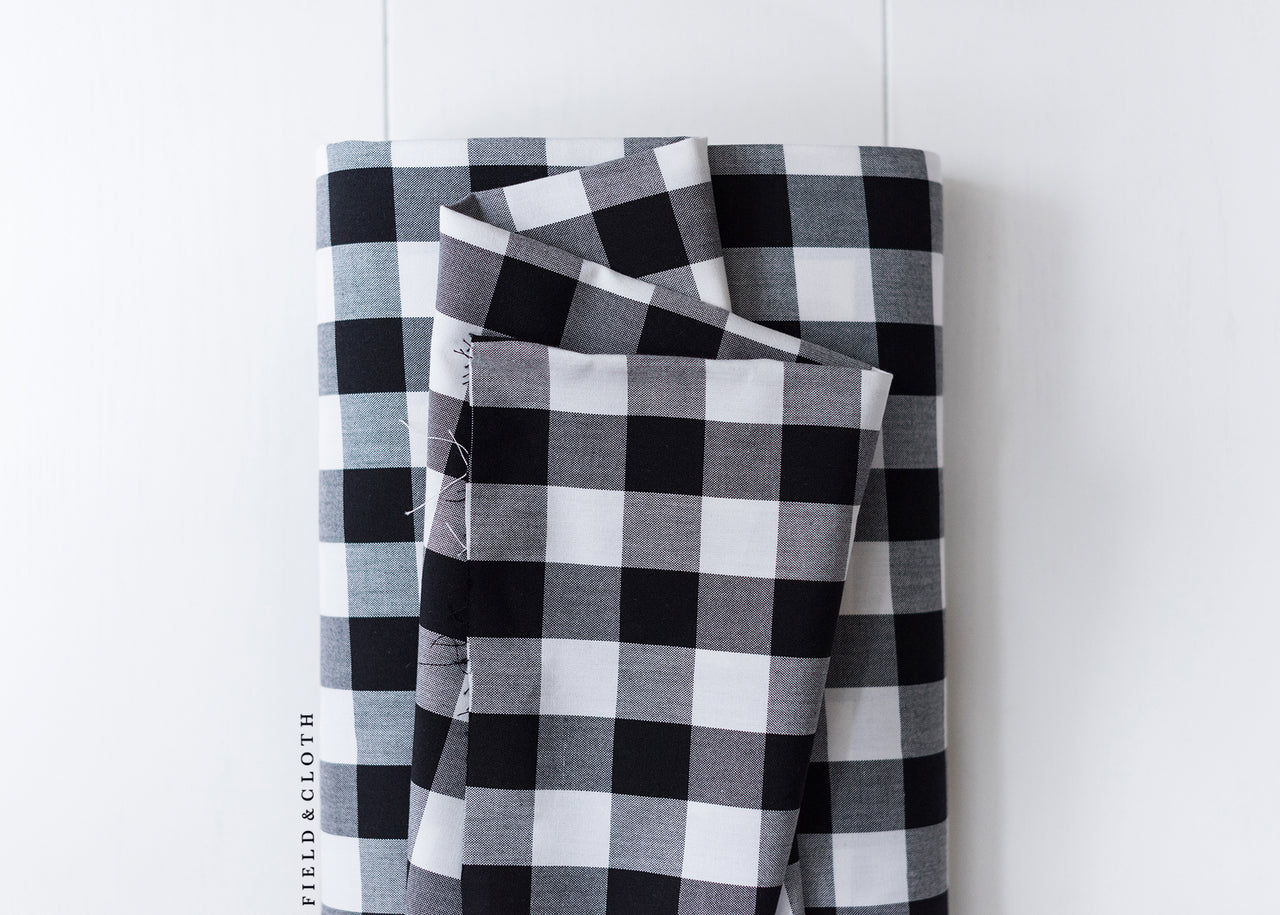 Carolina Gingham - Buffalo Check in Black