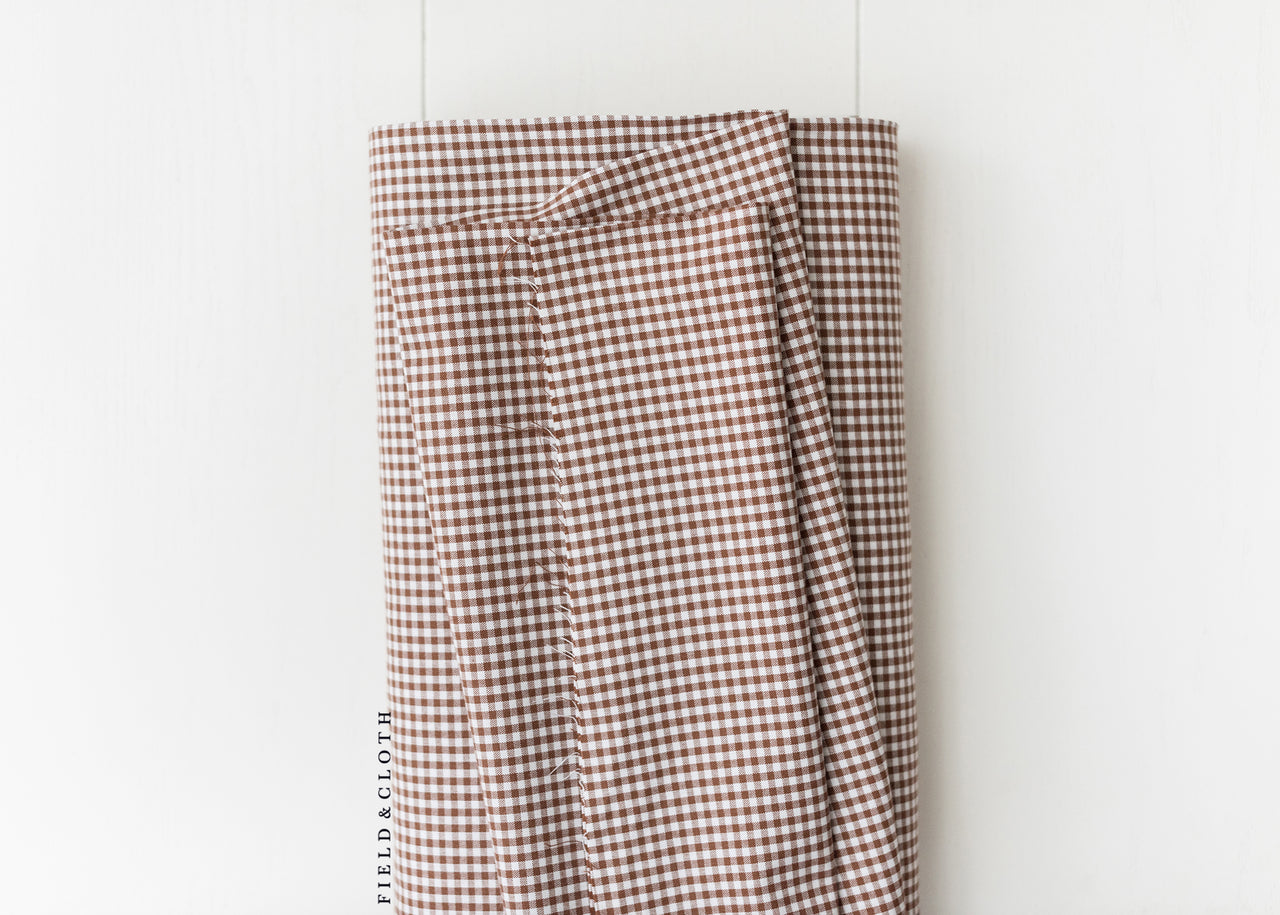 Carolina Gingham - Small in Chocolate