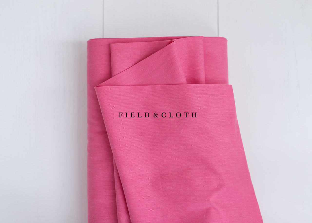 Cirrus Solid - Organic Cotton in Bubblegum