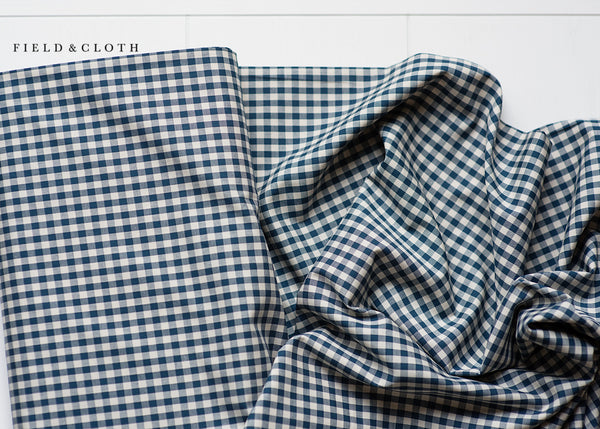 Gingham - Medium in Navy