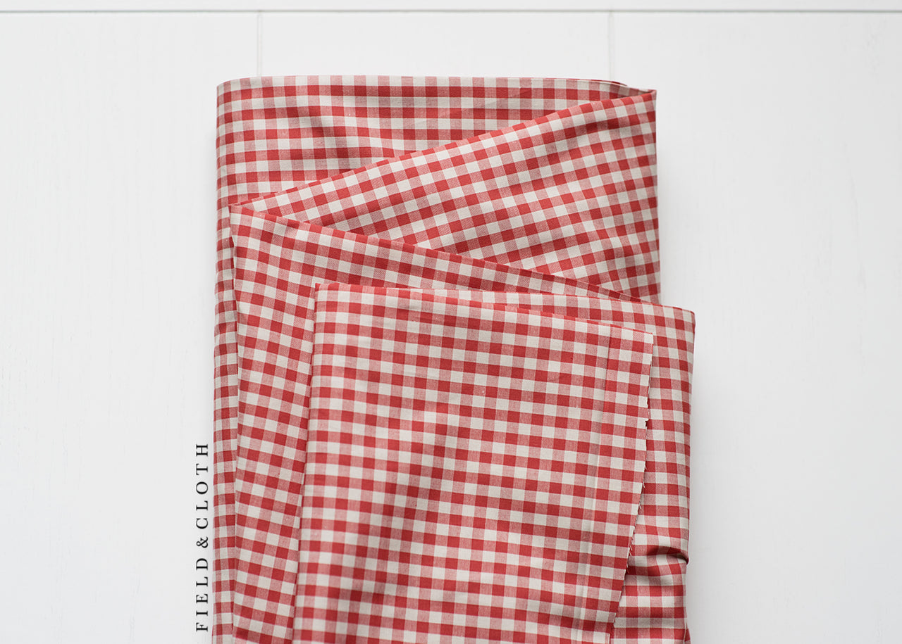 Gingham - Medium in Terracota