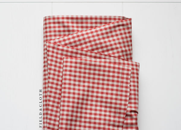 Gingham - Medium in Terracota