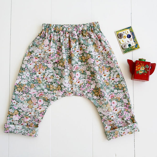 Baby & Toddler Harem Pants Sewing Pattern