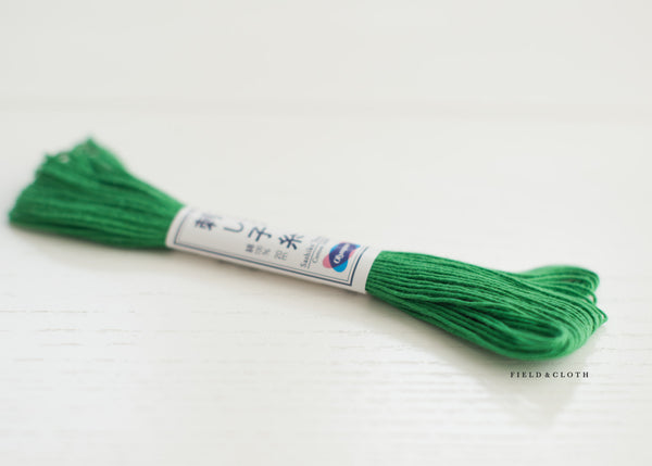 Sashiko Thread - Perfect Green 26