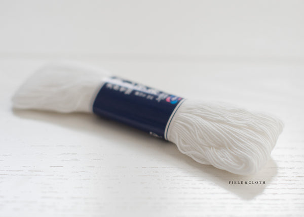 Sashiko Thread Big Skein - White