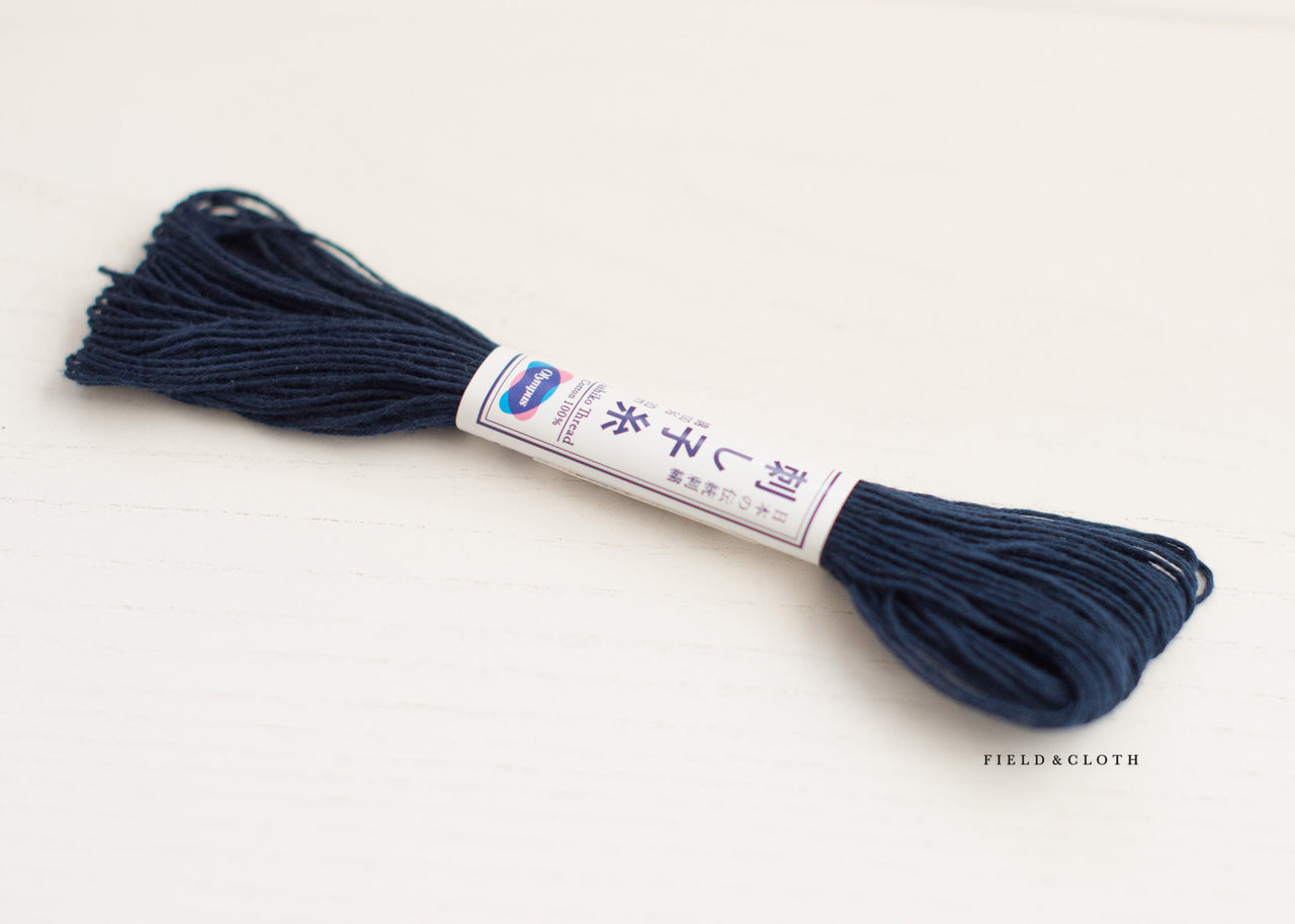 Sashiko Thread - Navy Blue 11