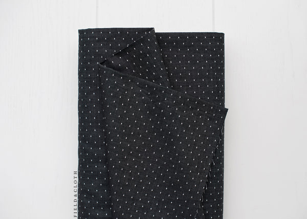 Chambray Union - Dots in Black