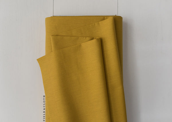 Cirrus Solid - Organic Cotton in Amber
