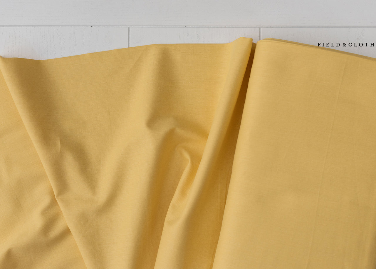 Cirrus Solid - Organic Cotton in Butter