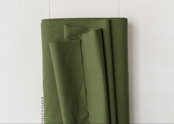 Cirrus Solid - Organic Cotton in Olive