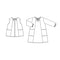 Baby & Child Smock Top + Dress Sewing Pattern