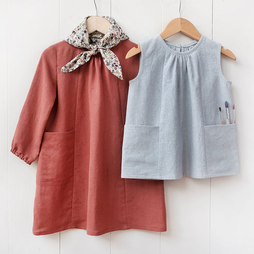 Baby & Child Smock Top + Dress Sewing Pattern