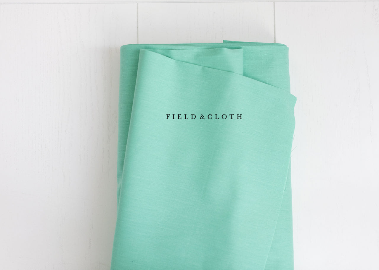 Cirrus Solid - Organic Cotton in Mint