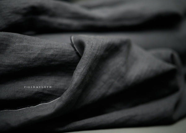 Merchant & Mills Dress Weight Linen - Scuttle Black
